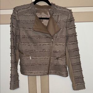 Women's Textured Tan Jacket